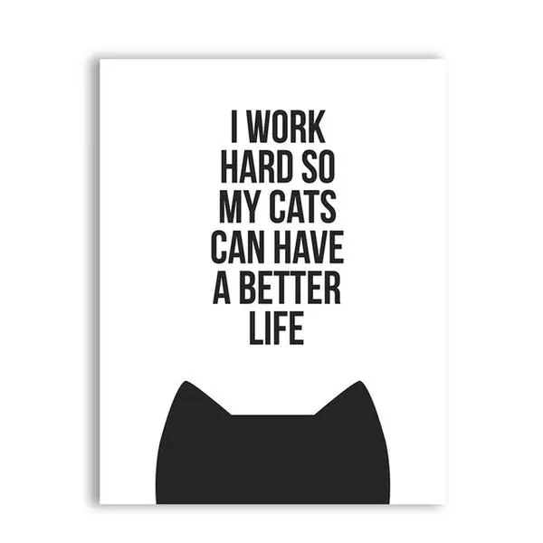 Cat Poster 21X30 - Shop at LoveMi