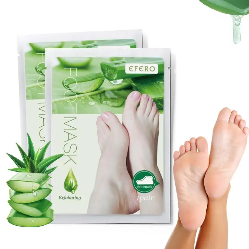 Aloe Vera Foot Mask Peeling for Legs Feet Exfoliating