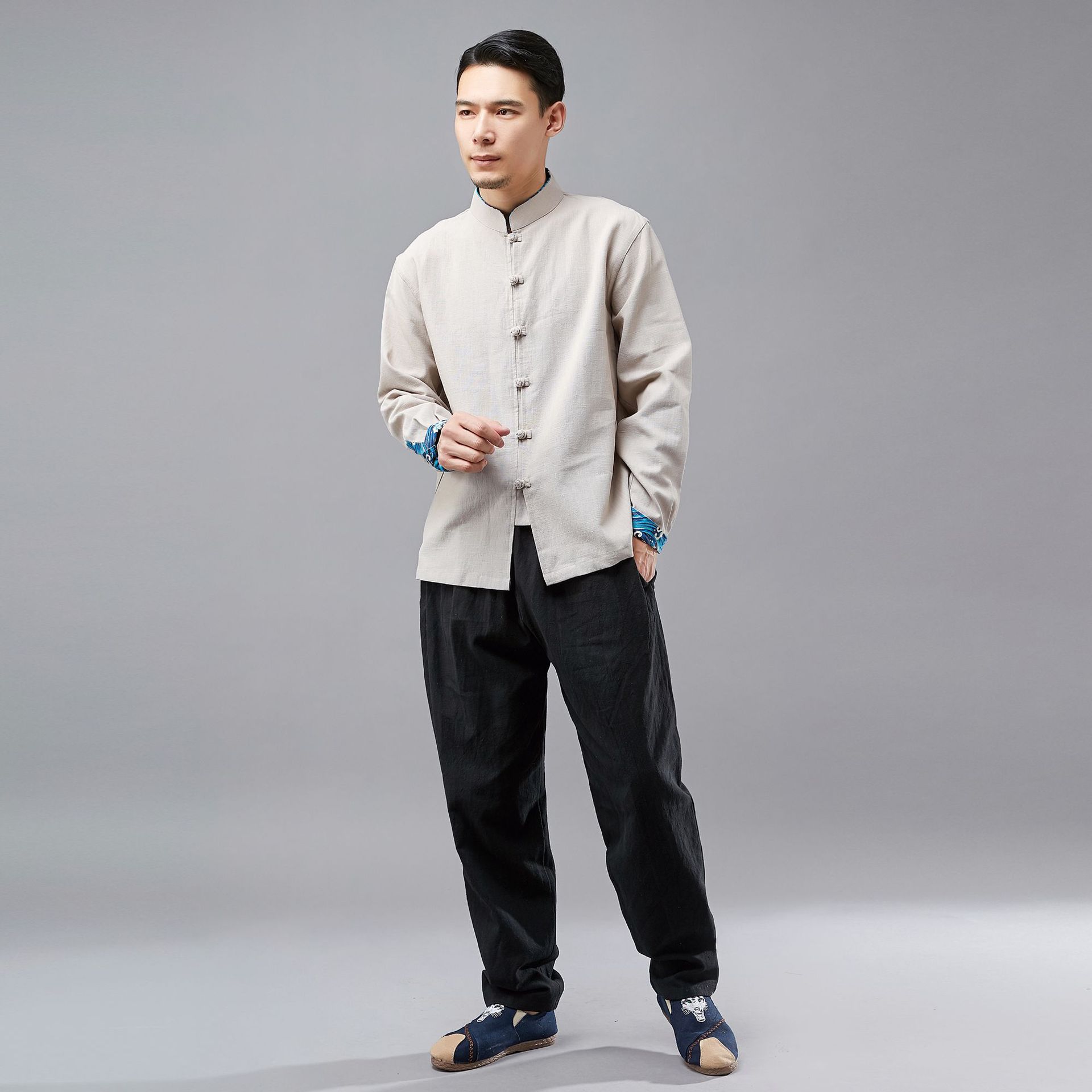 National costume shirt linen top