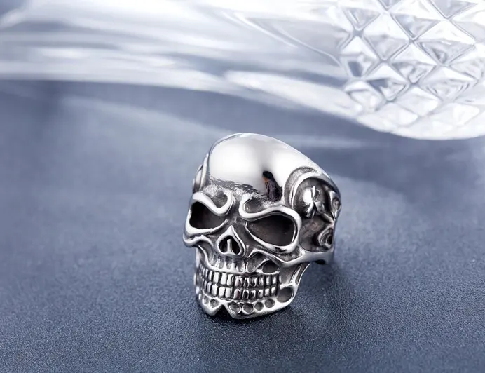 Punk Gothic Rock Personality Taro Titanium Steel