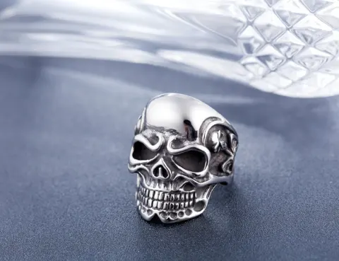 Punk Gothic Rock Personality Taro Titanium Steel Cast Men's