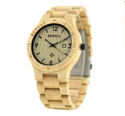 Men's Simple Ultra-thin Wood Watch Creative Gift Quartz