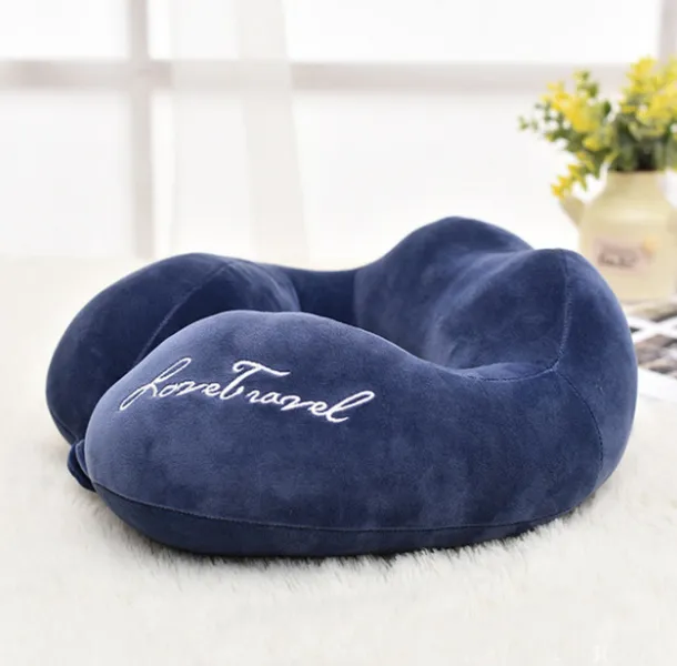 Creative u shaped pillow Navy Blue - Shop at LoveMi