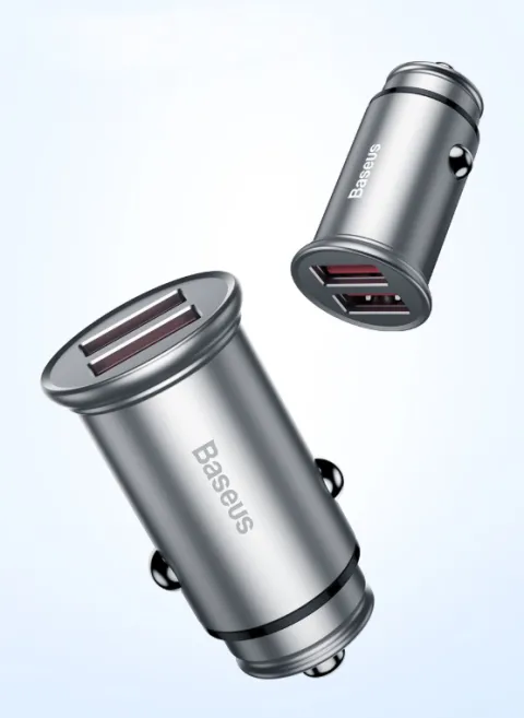 USB Smart Car Charger Fast Charging 4.8A Mobile Phone