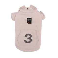 New Autumn And Winter Plus Velvet Digital Coat Dog Clothes - Khaki - View 1