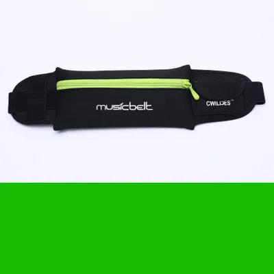 Sports waist bag mobile phone bag belt bag women - Green