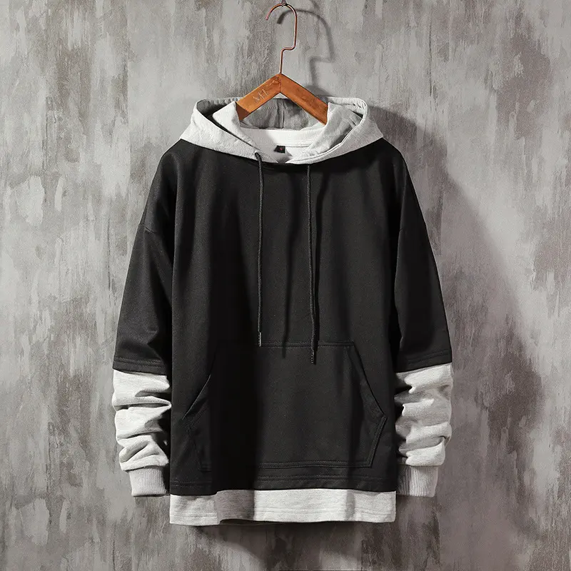 Two False Hoodies with a Loose Hoodie