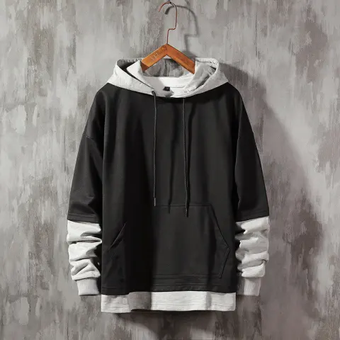 Two False Hoodies with a Loose Hoodie