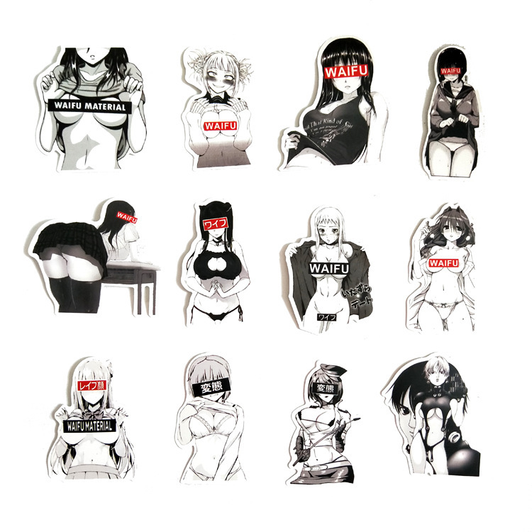 Japanese sexy beauty stickers