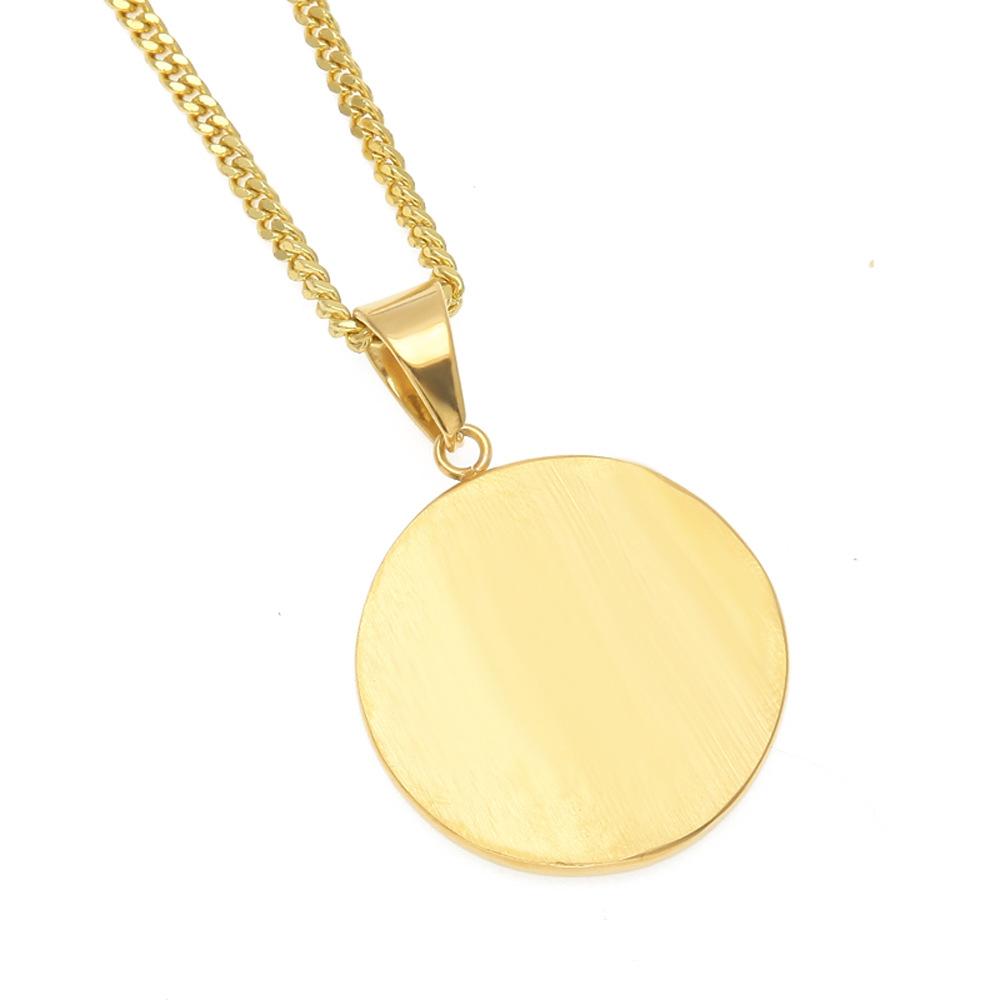 Black round military card