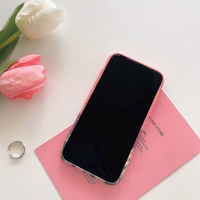 Liquid silicon phone case