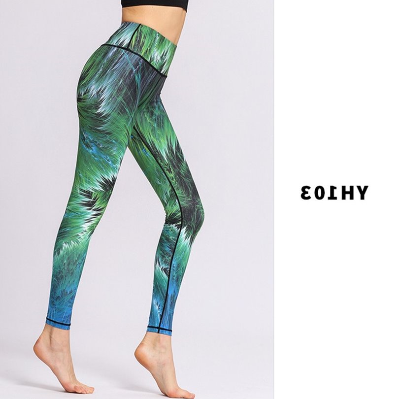 Tie dye printed yoga pants 4 Style - Shop at LoveMi