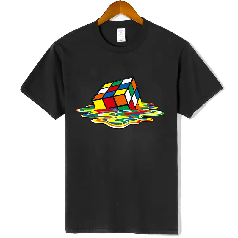 Round neck short sleeve T-shirt