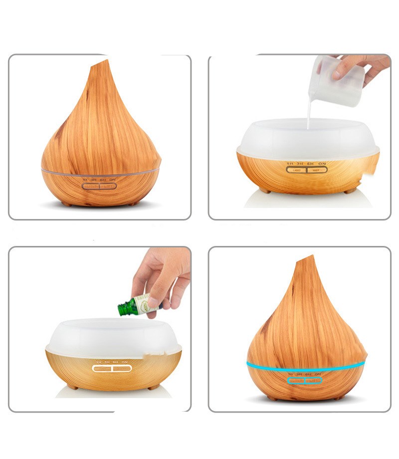Machine d'aromathérapie en bois VASARET