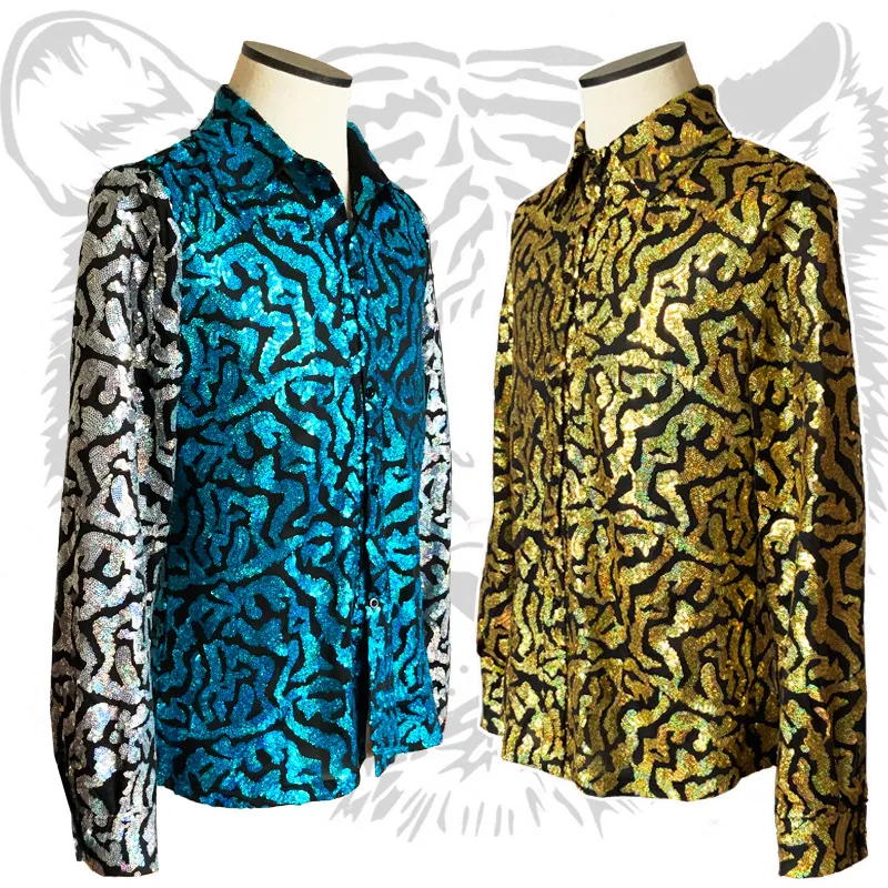 Tiger King sequined shirt