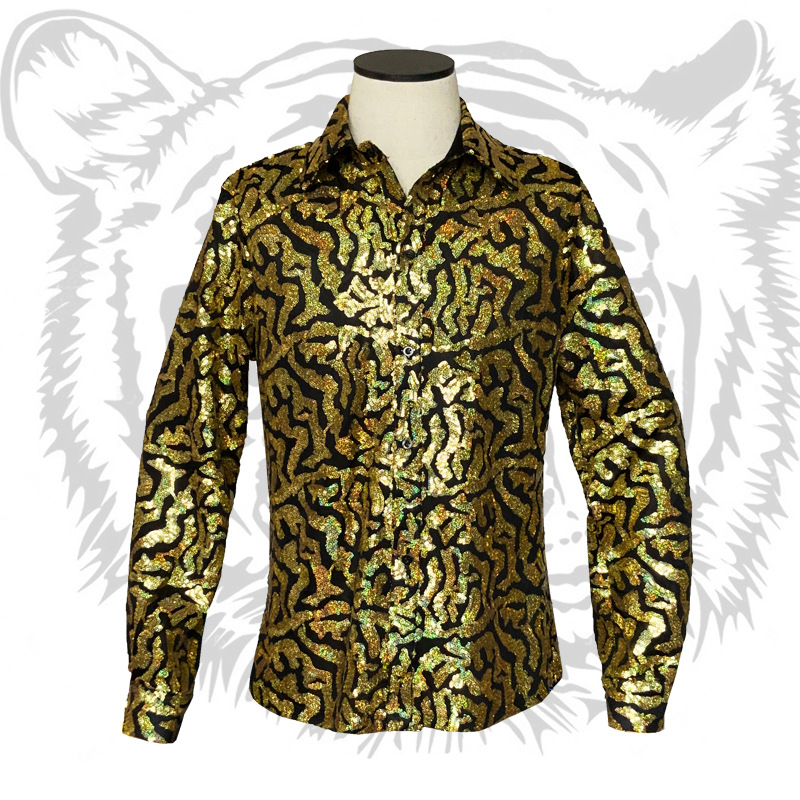 Tiger King sequined shirt thumbnail 3