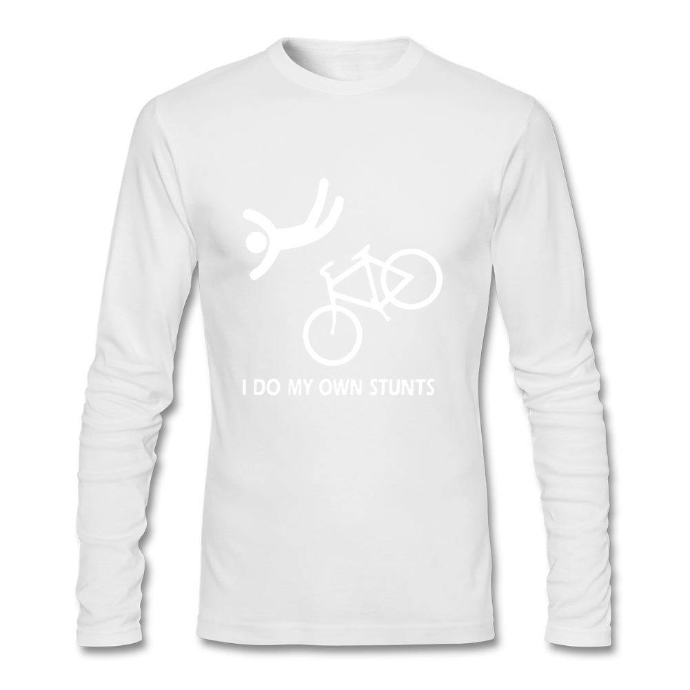 Printed round neck long sleeves