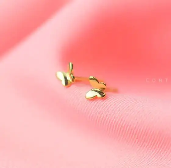 The butterfly earrings