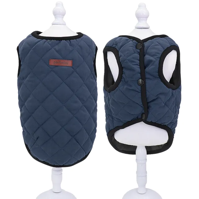 Vest coat coat Navy - Shop at LoveMi