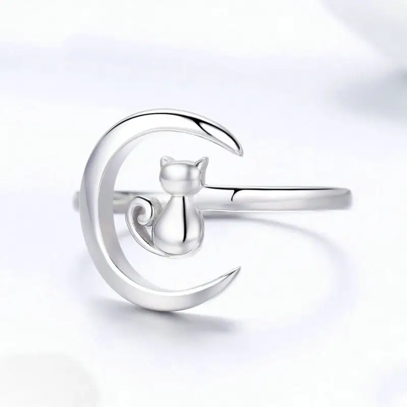 s925 sterling silver Couple ring