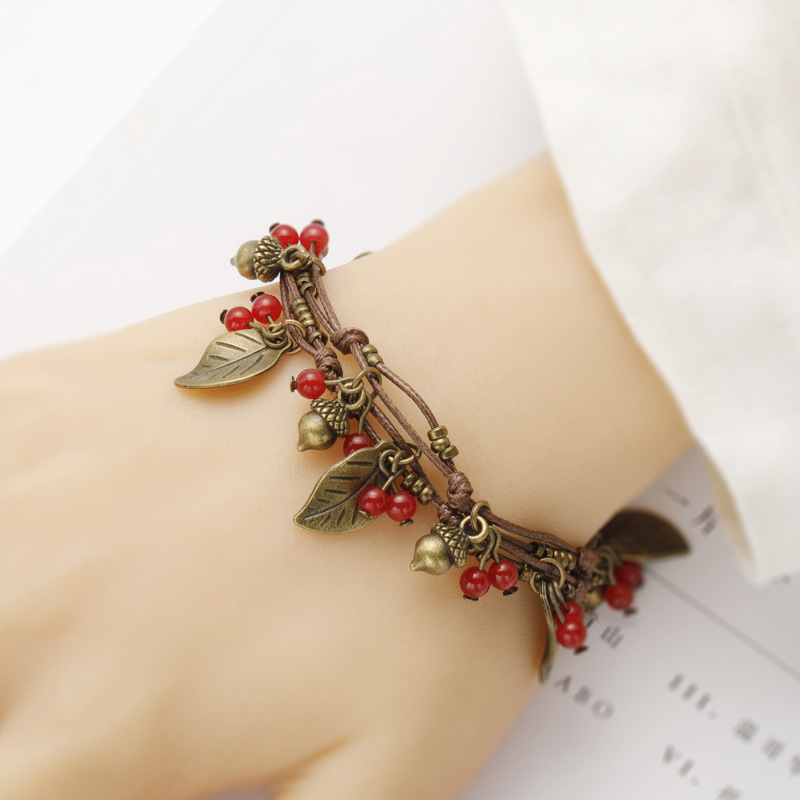 Vintage hand-woven bracelet