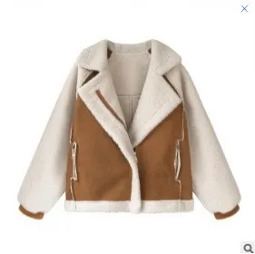 Lamb fur coat Khaki - Shop at LoveMi