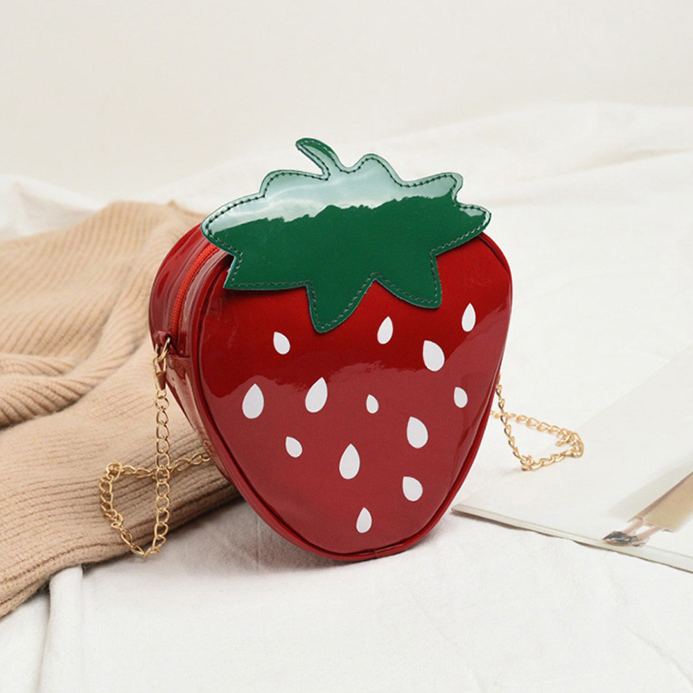 Strawberry crossbody shoulder bag
