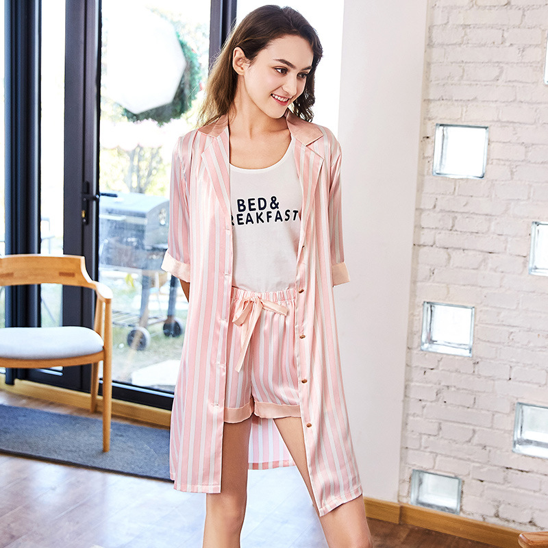 Title 8, Ladies silk pajamas set