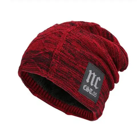 Men's New Nc Letter Patch Toe Cap