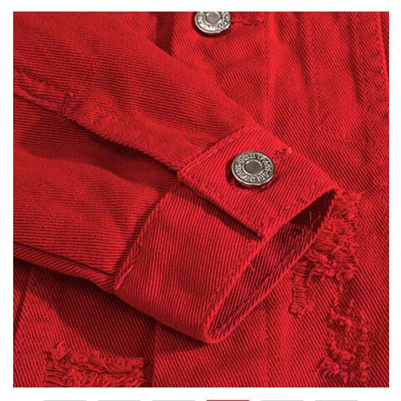 Letter embroidered ripped top