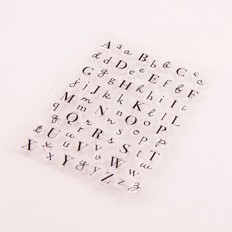 Transparent seal finished seal stamp