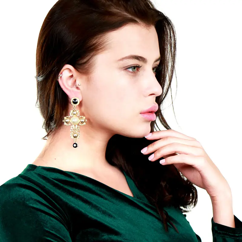 Women's earrings fashion hollow
