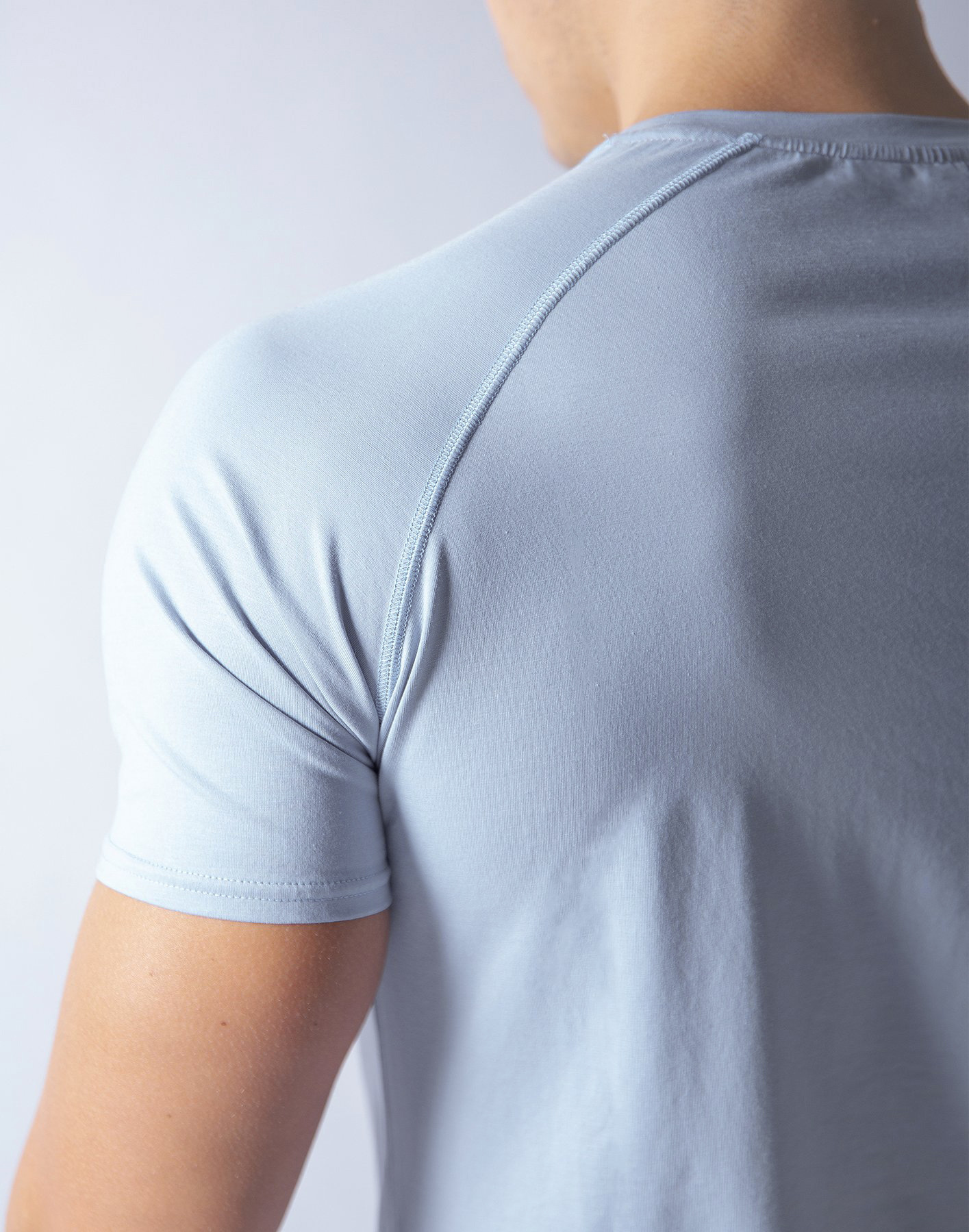 Training suit stretch short sleeve T-shirt