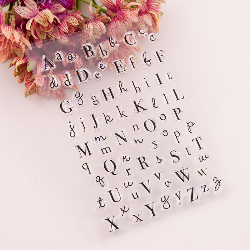 Transparent seal finished seal stamp
