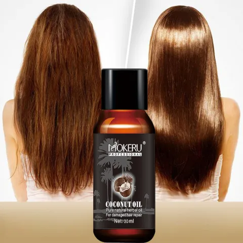 Coconut Oil Repair Frizz Damage Hair Care