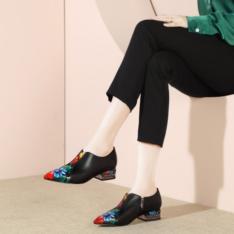 Embroidered Low Boots, picture 6 of 6