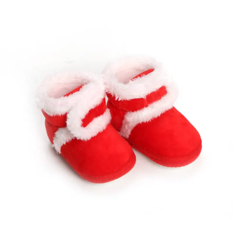 Plush padded toddler shoes
