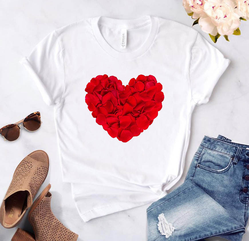 Love print short sleeve