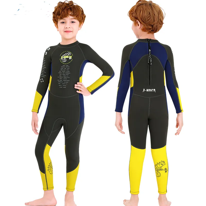Children's one-piece swimsuit - 1Style-L