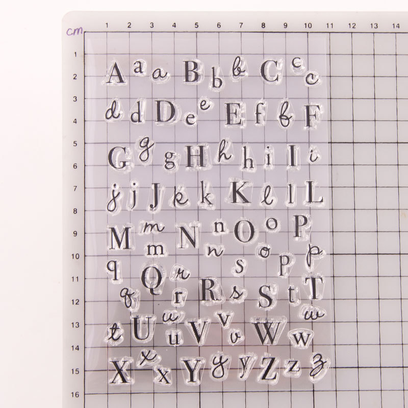 Transparent seal finished seal stamp