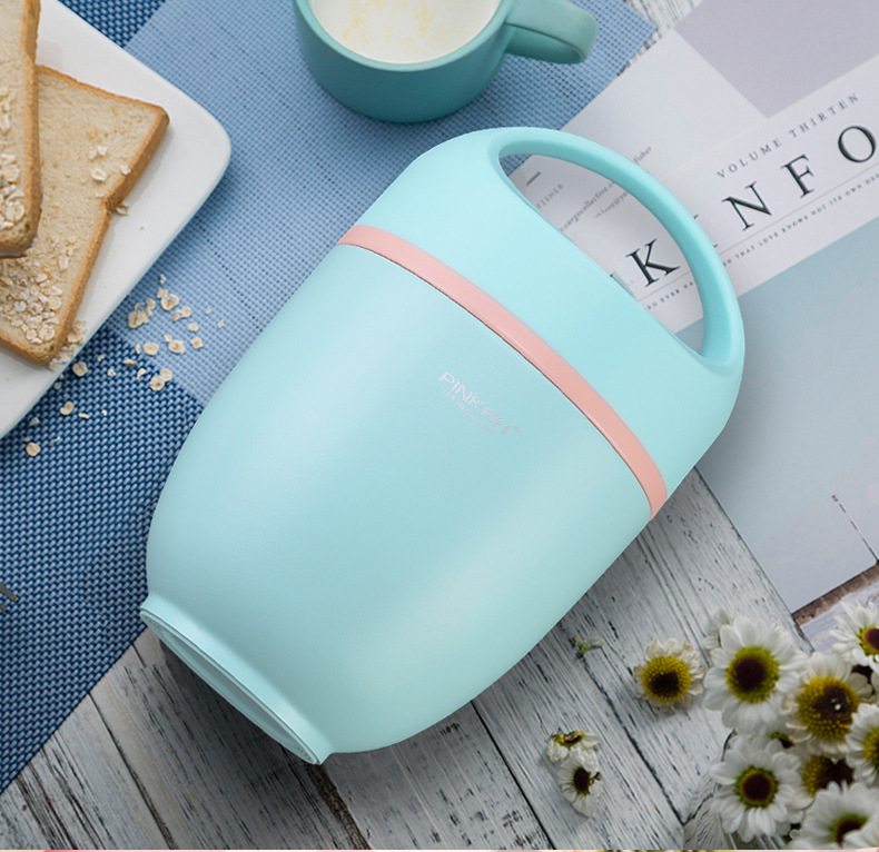 Cute portable lunch box, small girl child leakproof