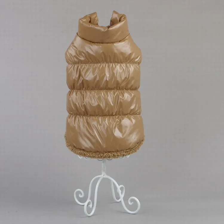 Puppy dog cat Teddy cotton vest - Coffee