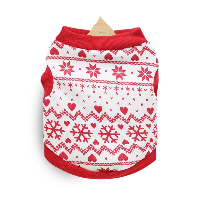 Christmas festive dog cat two legged clothes Snowflake - Shop at LoveMi
