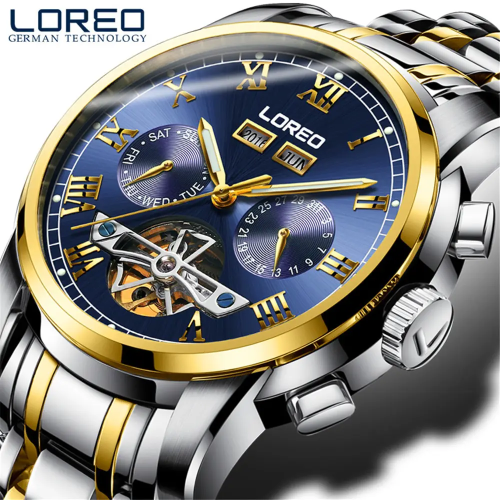 LOREO Watch Men's Mechanical
