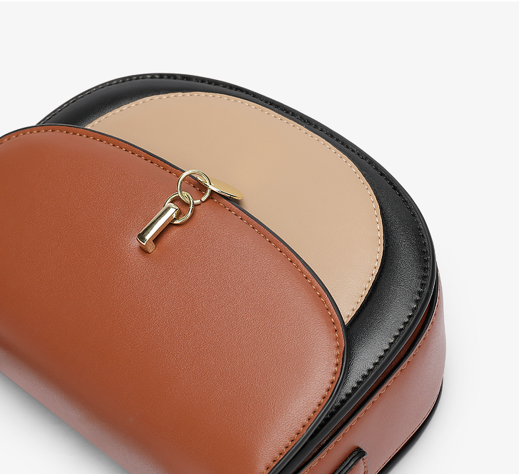 One-shoulder saddle bag