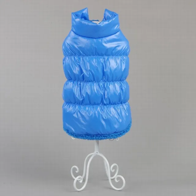 Puppy dog cat Teddy cotton vest Blue - Shop at LoveMi