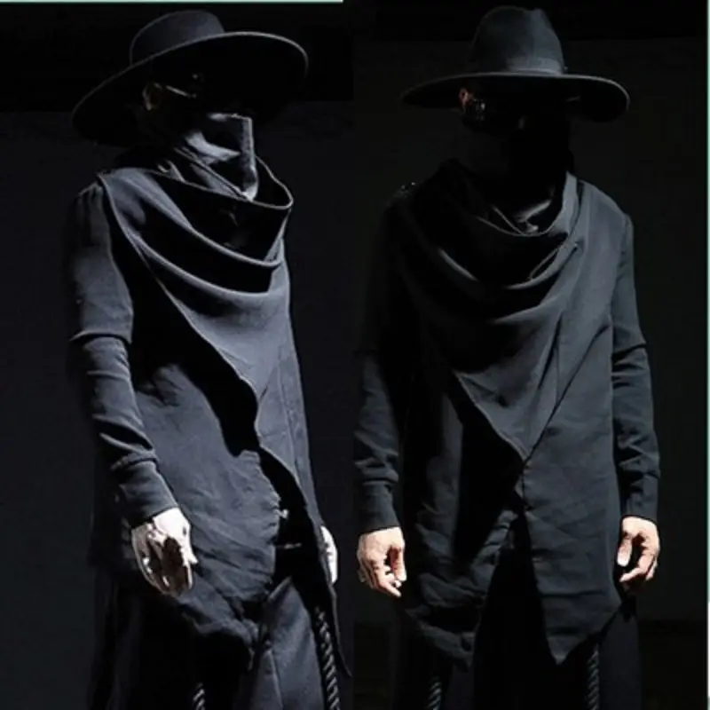 Irregular lapel coat cardigan