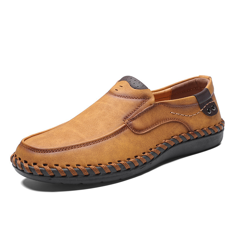 Faux Leather Low-Top Sneakers, picture 4 of 6