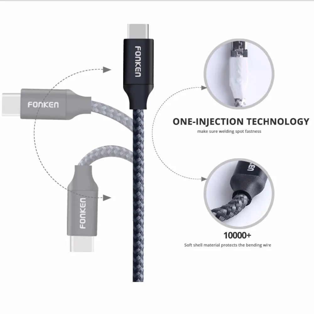 High-speed fast charging cable mobile phone charging cable – image 5