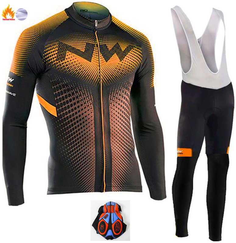 Cycling jersey long sleeve suit